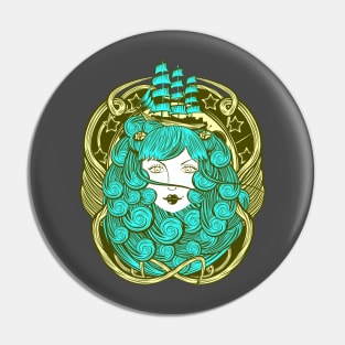 Aileen Ocean Pin