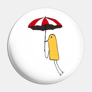 punpun umbrella Pin