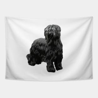 Briard Dog -Black Briard Tapestry