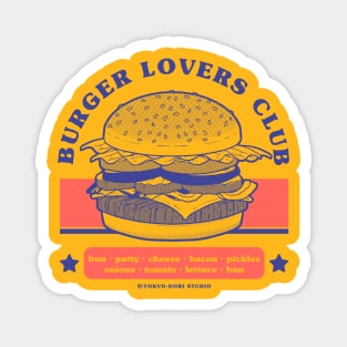 Burger Lovers Club Magnet