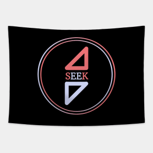 Seek Compass - travel & adventure Tapestry