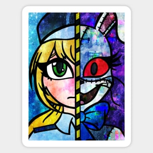 Glitched Vanny Sticker for Sale by BeeSweetPlease