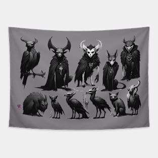 Ghoth Animals Tapestry