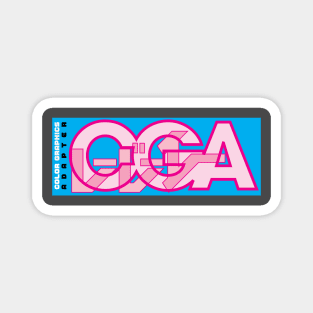 CGA - Color Graphics Adapter Magnet