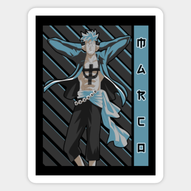 Marco One Piece Marco One Piece Magnet Teepublic Marco One Piece Marco One Piece Magnet Teepublic