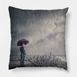 under rain Pillow