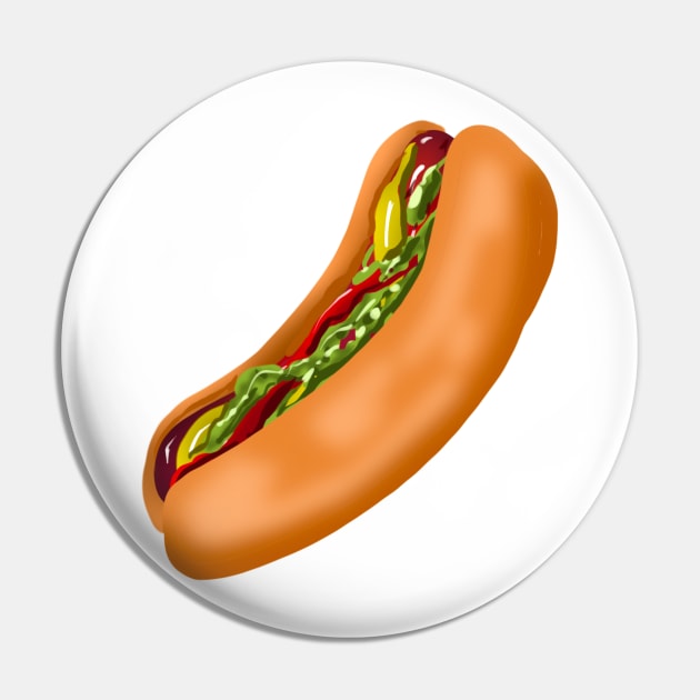 Hot Dog! Pin by skrbly