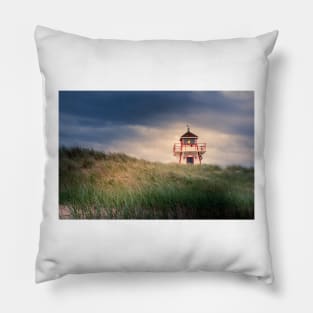 Covehead Lighthouse PEI 8 Pillow