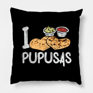 I Love Pupusas Pillow