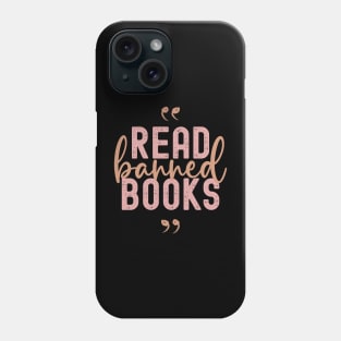 Read banned books Phone Case