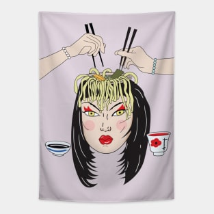 Ramen-head Tapestry