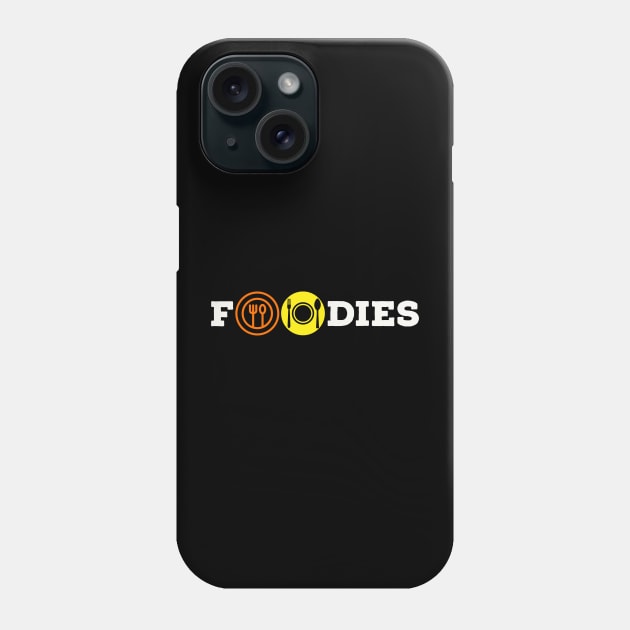 Foodies funny typography design for foodies by dmerchworld Phone Case by dmerchworld