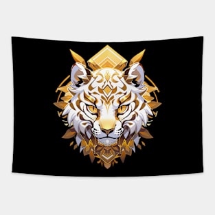 white tiger Tapestry