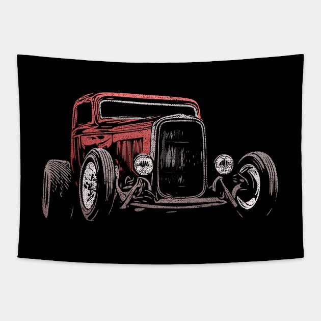 Little Deuce Coupe Tapestry by ZoeysGarage