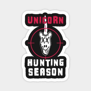 Unicorn Hunting Season by pelagio Magnet