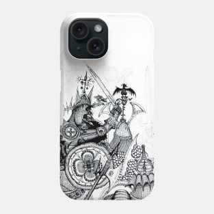 ORK WAR ,Barbarian Fantasy Phone Case