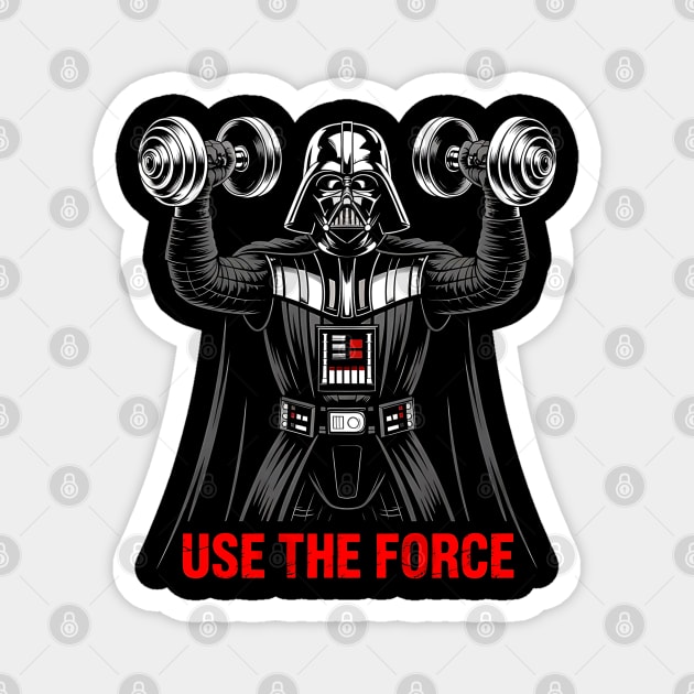 Use the Force | Workout Magnet by Silly Me Studio