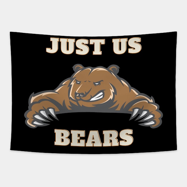 Just us bears Tapestry by SYLPAT