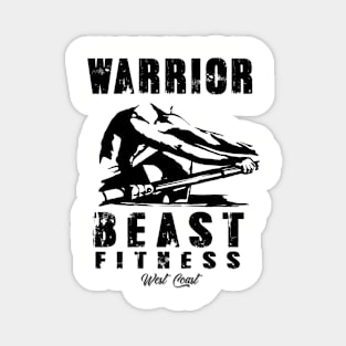 Row Warrior Beast Fitness Magnet