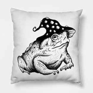 Wizard Toad Design Pillow