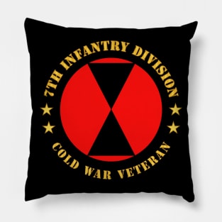 7th Infantry Division - Cold War Veteran Pillow