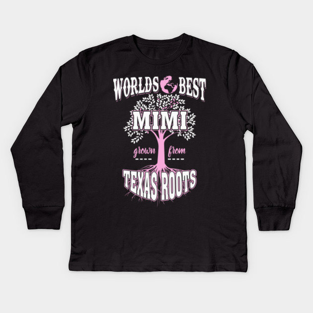 Best Mimi Tshirts Grandma Funny Shirt Birthday Gift Ideas Grandma Kids Long Sleeve T Shirt Teepublic