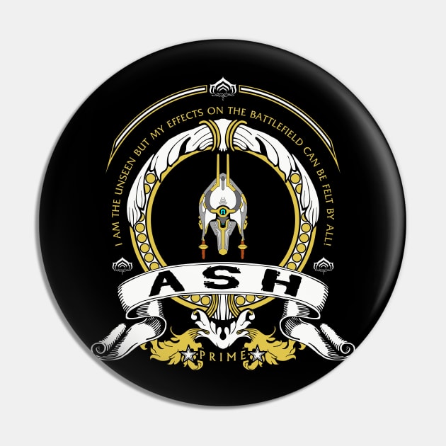 ASH PRIME - CREST EDITION Pin by Exion Crew