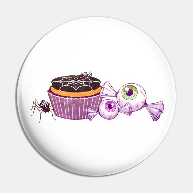 Trick or Treats - Halloween - Candy Pin by AkiraKiita