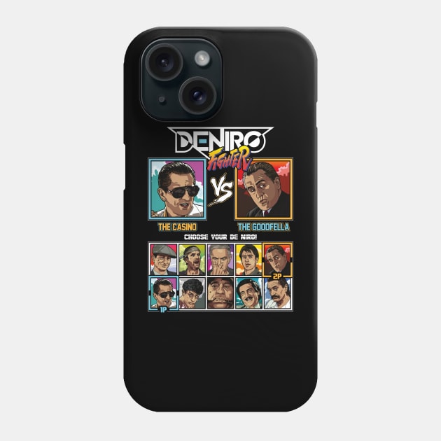 Robert De Niro Fighter - Deniro Movies Phone Case by RetroReview