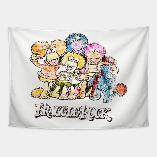 Vintage Fraggle Rock Tapestry by Maréee Noiree