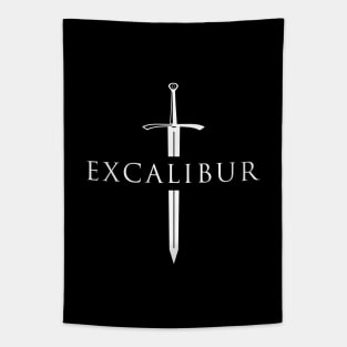 Excalibur The Legendary Sword in the Stone Emblem Tapestry