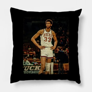 Kareem Abdul Jabbar in Bucks Pillow