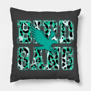 Bird Gang Philadelphia Eagles Pillow