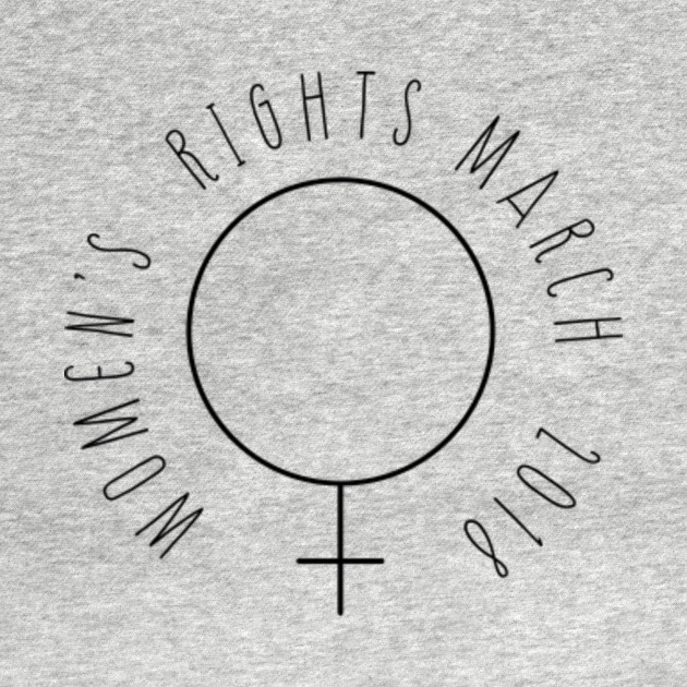 Discover Women's Rights march 2018 - Womens Rights March 2018 - T-Shirt