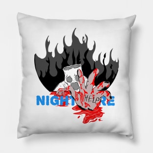 Nightmare always comes Pillow