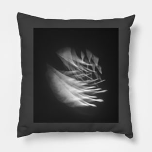 Light feathers in space Pillow