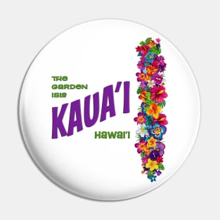 Kauai, Hawaii Pin