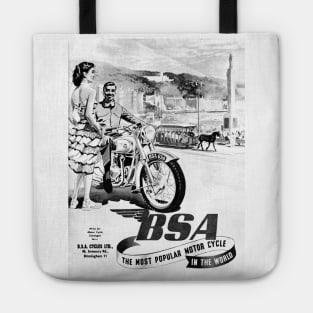 Vintage BSA advert Tote