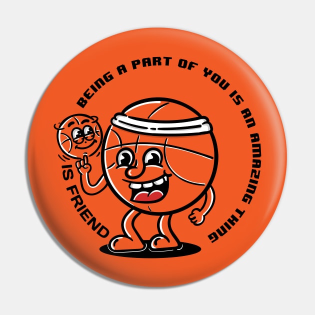 cartoon basketball Pin by d_arvin