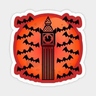 BLOOD MOON: CLOCK TOWER Magnet