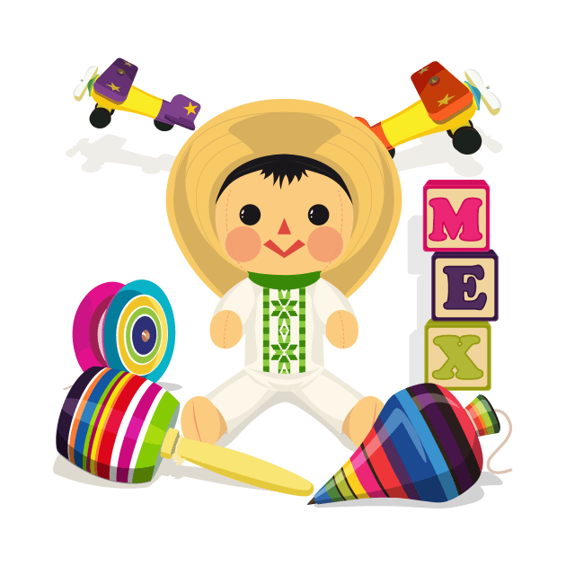 Mexican Toys. Traditional Mexican Toys by Akbaly