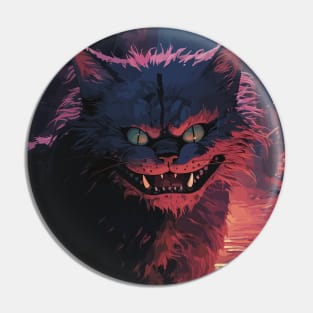 Cheshire Cat Pin