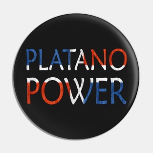 Platano Power Dominican Republic Flag Pin