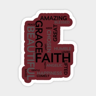 christian bible verse Magnet