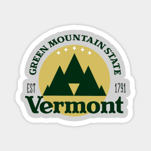 Vermont, The Green Mountain State Magnet