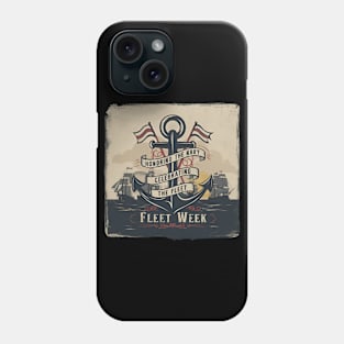 Honoring the Navy, celebrating the fleet - fleet week Phone Case