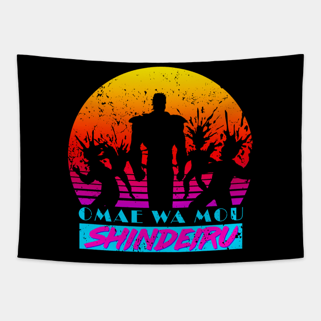 Omae wa Retro Tapestry by CCDesign