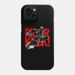 Hen-Shin & Rider Kick! Phone Case