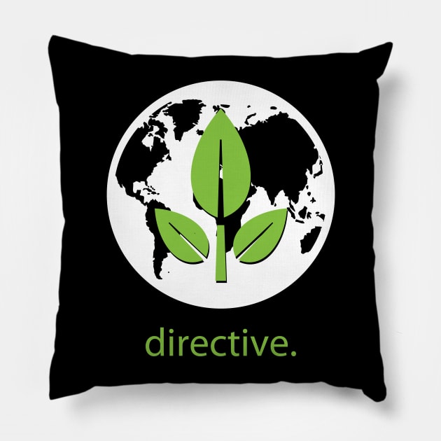 directive. Pillow by Kaztiel