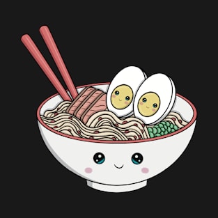 Ramen Noodle Soup Cup Kawaii Food T-Shirt